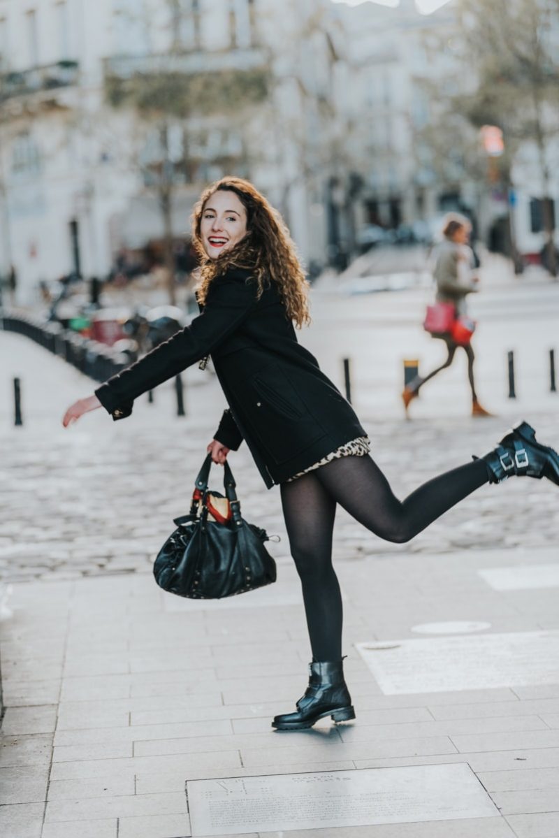 bottines style rock
