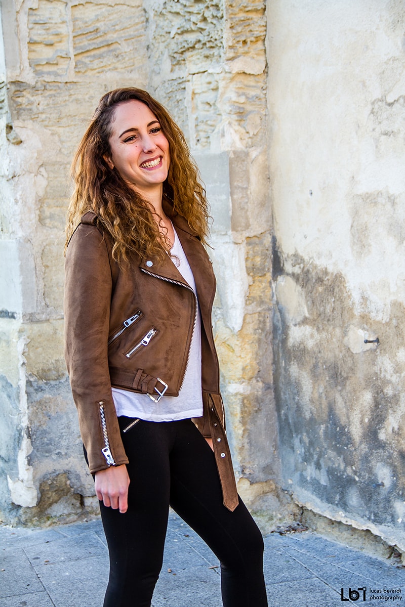Brown Suede Moto Jacket - Perfecto en suédine Zara - Blog mode