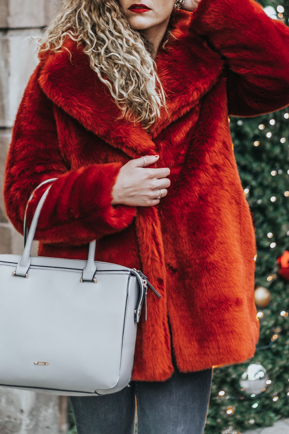 manteau rouge,h&m, pinterest,blog mode, lookbook