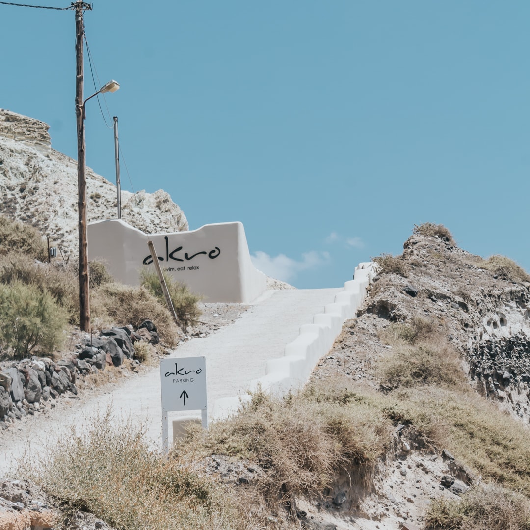 Akro Beach, Akrotiri , Santorini, Greece, blog, travel 