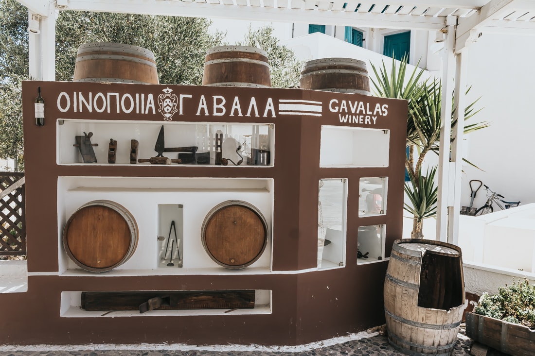 Gavalas Winery, Santorini, Greece, blog, travel 