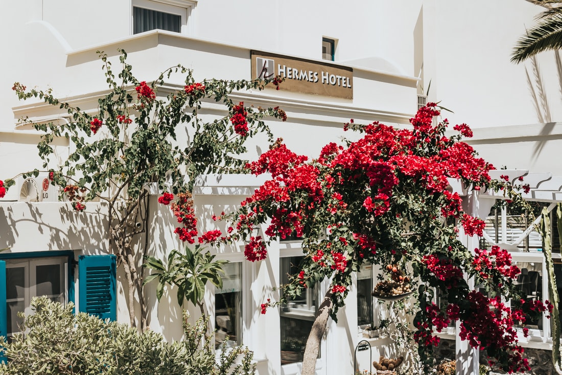 Hermes Hotel, Kamari, Santorini, Greece, blog, travel 