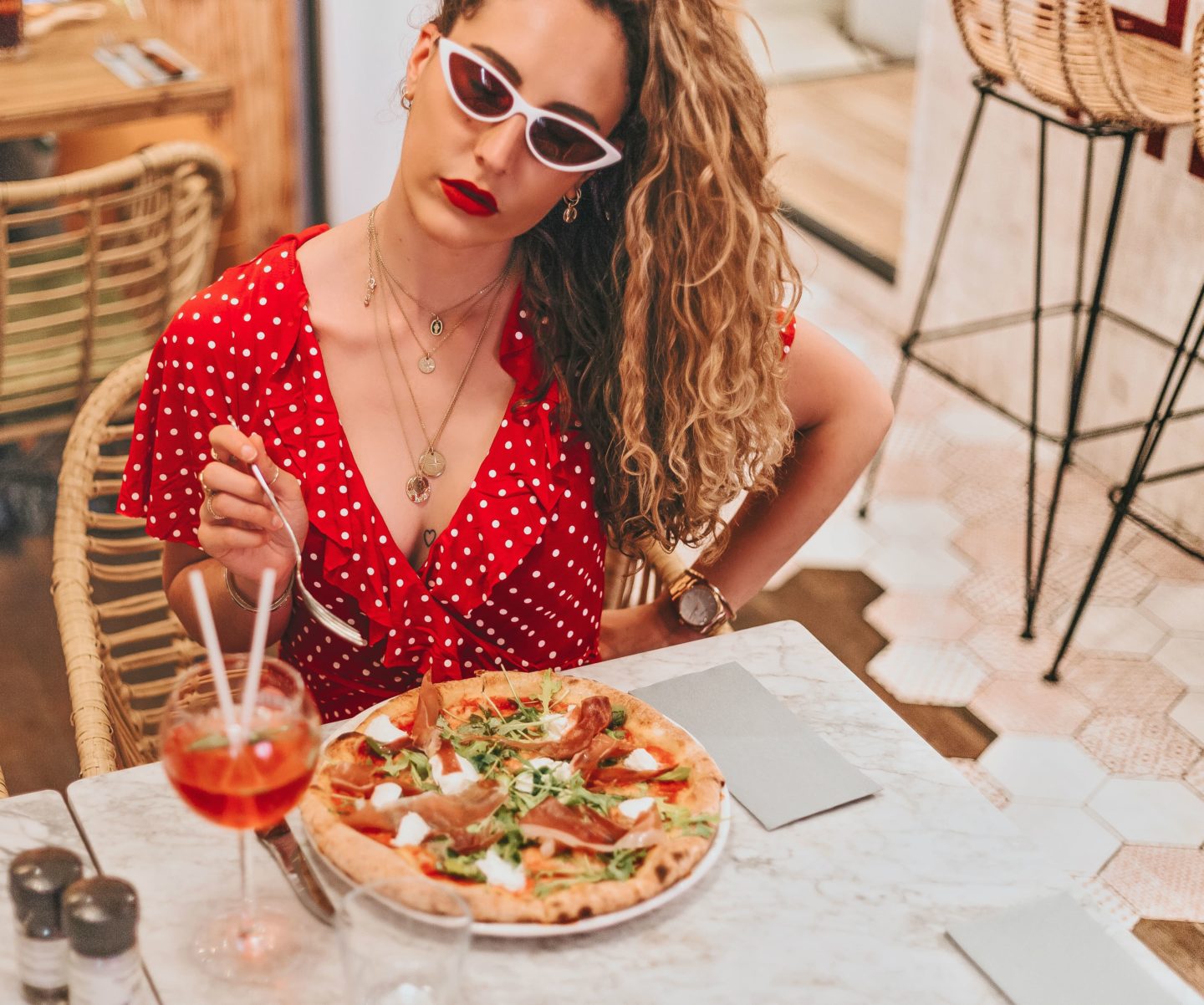 pizza, blogueur, influenceur, Chronique Bordelaise, Valentina, Clan des Mamma, Toulouse, restaurant.