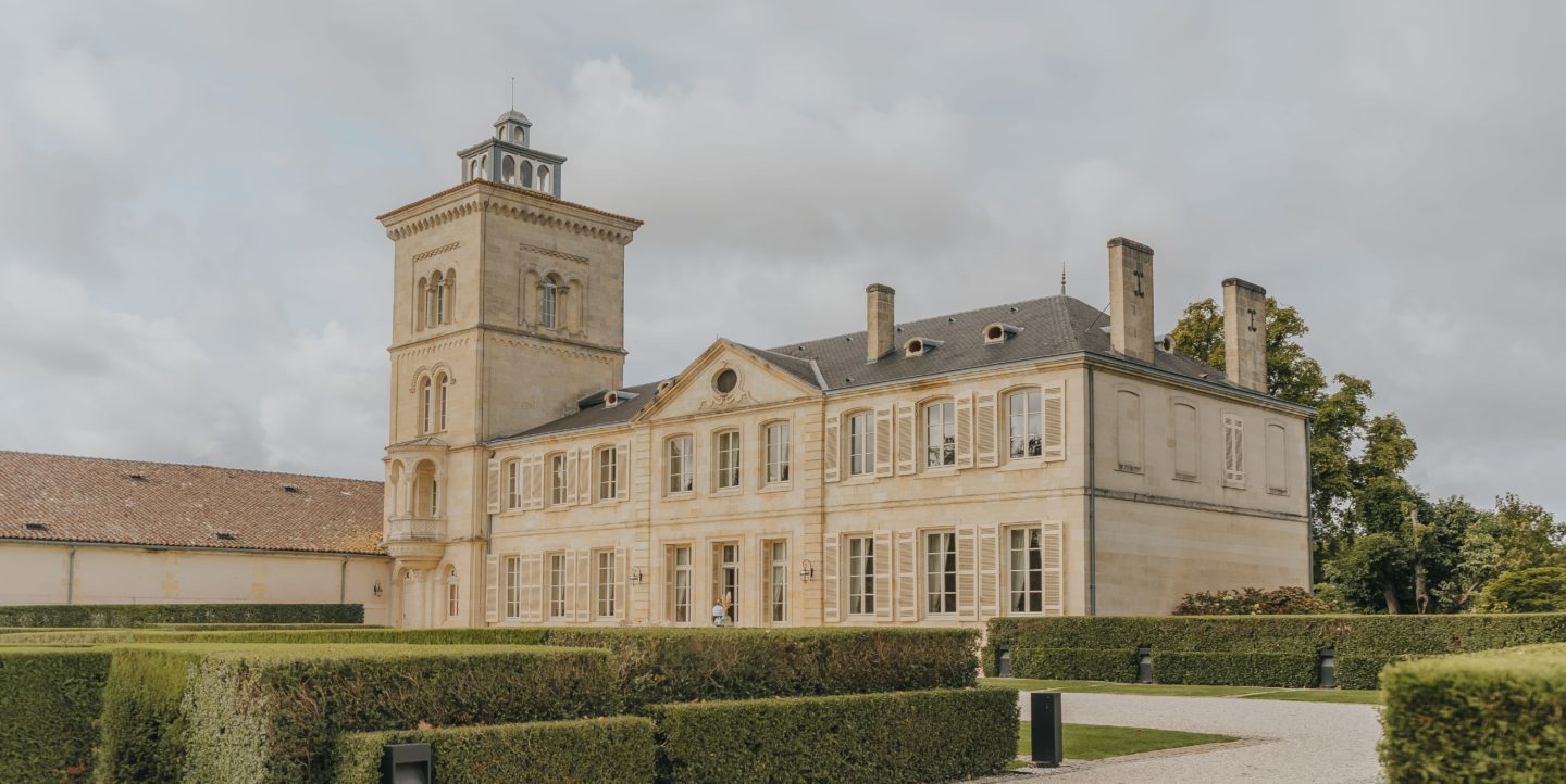 vue du Château Lagrange, saint-julien 