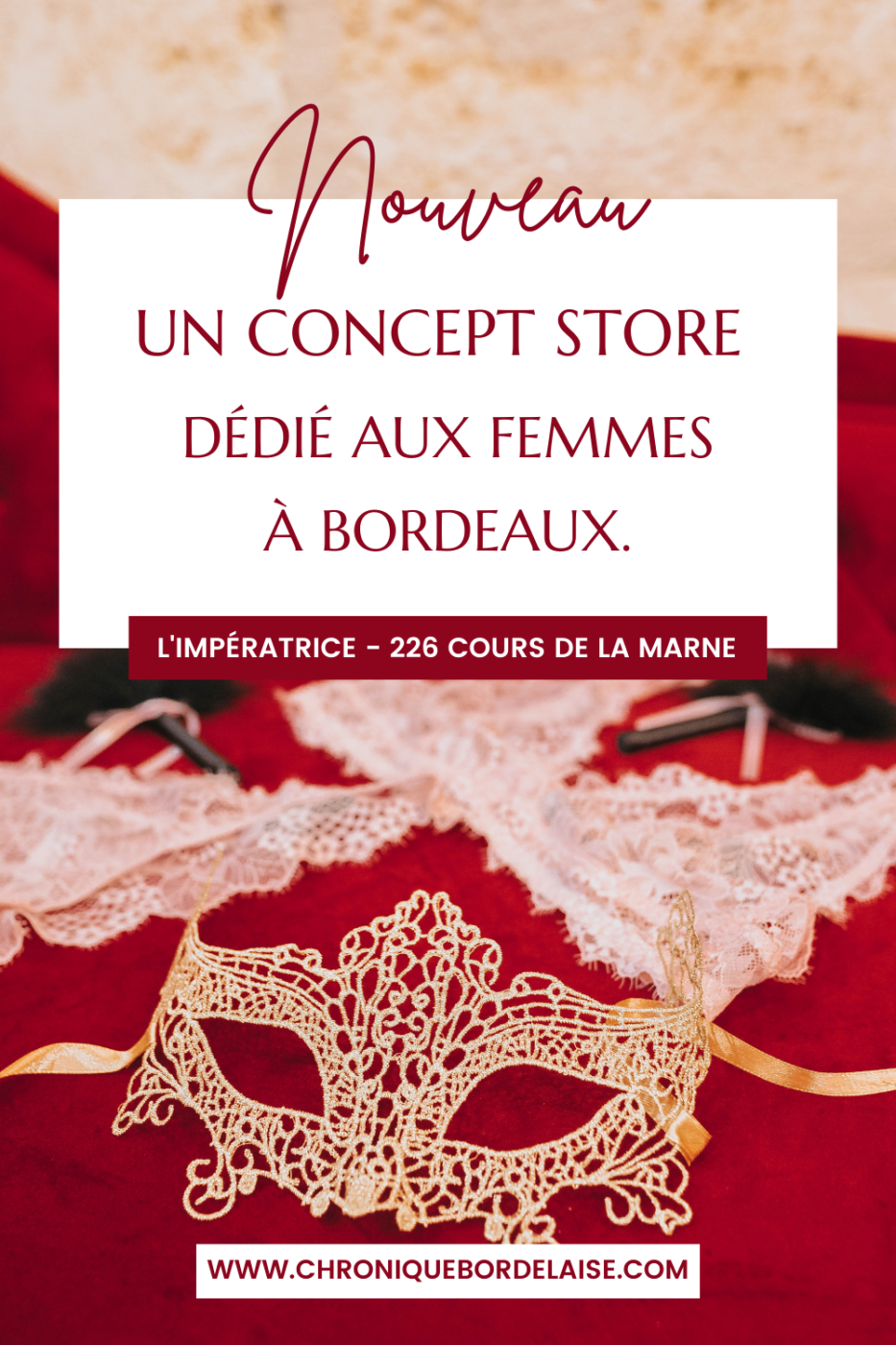 Concept Store dédié aux Femmes à Bordeaux, L'IMPÉRATRICE